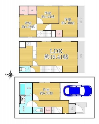 この街の住まいのご相談は、信頼度地域No.1のプロフェッショナル<br>センチュリー21オオトリーハウスにお任せ下さい。 ■ZEH水準省エネ住宅
■南向きにつき日当たり
■洗面広々使いやすい