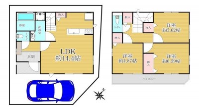 この街の住まいのご相談は、信頼度地域No.1のプロフェッショナル<br>センチュリー21オオトリーハウスにお任せ下さい。 二階建て
カースペース1台
ハイルーフ可